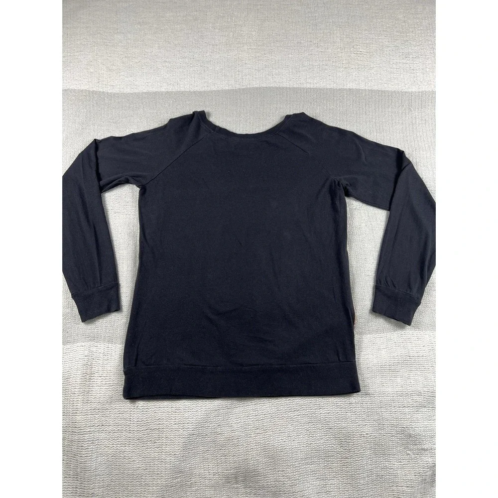 Harry Potter Hogwarts Castle Fire Graphic Raglan Long Sleeve Top Women's M Magic - Picture 4 of 7